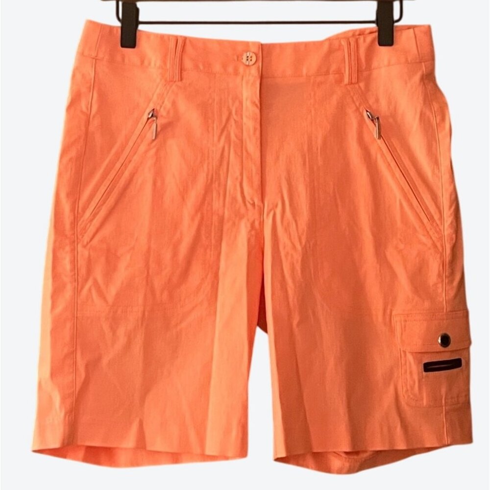 Jamie Sadock Women's Size 6 Peach Orange Golf Shorts 29" x 8"